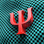 Wave Function Letter Psi Photograph by Science Photo Library