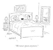 We Never Spoon Drawing by David Sipress