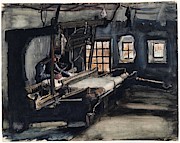 Weaver. Painting by Vincent van Gogh -1853-1890-