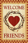 Welcome Friends Digital Art by Melanie Parker