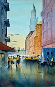 What's Goin' On? Painting by Joseph Burger