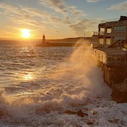 Wild Winter Waves Photograph by Andrea Whitaker Wild Winter Waves Photograph by Andrea Whitaker