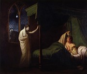 William And Margaret From Percys reliques Of Ancient Painting by Joseph Wright Of Derby