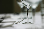 Wine Glass On Table Photograph by Bradleym