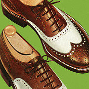 Wingtip Shoes Drawing by CSA Images Wingtip Shoes Drawing by CSA Images
