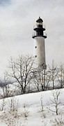 Wintery Light Painting by David Knowlton