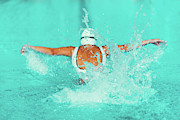 Woman Swimming Butterfly Photograph by Science Photo Library