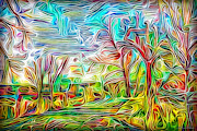 Woodland Path Fantasy Digital Art by Joel Bruce Wallach