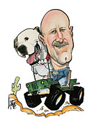 Woody 4589 Drawing by John LaFree