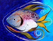 Yellow Fin Integral Painting by J Vincent Scarpace