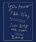 You Know The Way Drawing by Ashley Rice