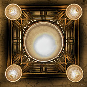 A Chandelier in the Rookery Photograph by David Levin A Chandelier in the Rookery Photograph by David Levin