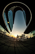A fisheye view of Modern Architecture #1 Photograph by Sven Brogren