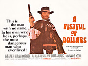A Fistful of Dollars Digital Art by Movie Poster A Fistful of Dollars Digital Art by Movie Poster