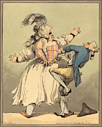 A Little Tighter #1 Drawing by Thomas Rowlandson