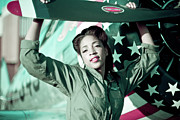 Ameican Air Power Museum, Pin Up and Airplanes #1 Photograph by Eugene Nikiforov