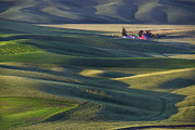 Barn in the Palouse  #1 Photograph by Jon Glaser