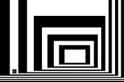 Black and White Tunnel #1 Painting by Rafael Salazar