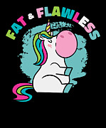 Body Positivity Self-Confidence Unicorn #1 Digital Art by Toms Tee Store