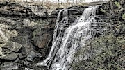 Brandywine Falls #1 Photograph by Brad Nellis