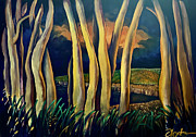By The Lake #1 Painting by Franci Hepburn