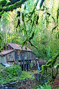 Cedar Creek Grist Mill #1 Digital Art by Michael Lee