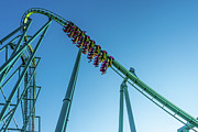 Cedar Point Raptor Roller Coaster - 2021 #1 Photograph by Dave Morgan
