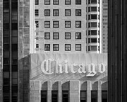 Chicago -- Chicago Tribune Tower in Chicago, Illinois - Black and White Photograph by Darin Volpe Chicago -- Chicago Tribune Tower in Chicago, Illinois - Black and White Photograph by Darin Volpe