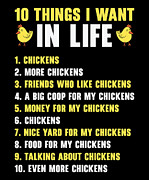 Chicken Agriculture Chicken Lovers Farming Poultry Farm #1 Digital Art by Toms Tee Store