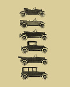 Classic Car chart #1 Digital Art by Madame Memento