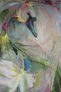 Corsage #1 Painting by Kimberly Santini