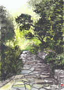 Culpeper Community Garden Islington London UK Painting by Francisco Gutierrez Culpeper Community Garden Islington London UK Painting by Francisco Gutierrez