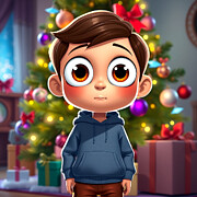 Cute Wide Eyed Little Boy #1 Digital Art by Steve Mitchell