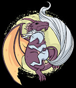 Dragon and Unicorn Loving Embrace #1 Digital Art by Mister Tee