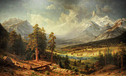 Estes Park #2 Painting by Albert Bierstadt