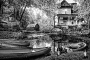 Evening in the Mountains Black and White #1 Photograph by Debra and Dave Vanderlaan Evening in the Mountains Black and White #1 Photograph by Debra and Dave Vanderlaan