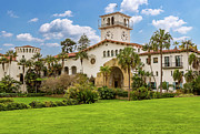 Exterior Santa Barbara Courthouse California #2 Photograph by Steven Heap Exterior Santa Barbara Courthouse California #2 Photograph by Steven Heap
