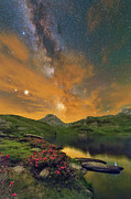 Fire in the Sky #1 Photograph by Ralf Rohner