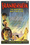 Frankenstein - 1931 Horror #1 Digital Art by Retro Movie Poster - UPSCALED