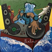 Free Styling #1 Painting by Charles Young