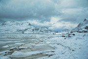 Fjord's Snowy Banks Photograph by Joanne Eastope