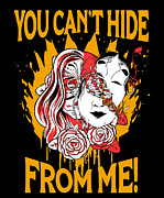 Girl Warp Horror Two Face Creepy Art Aesthetic #1 Digital Art by Toms Tee Store