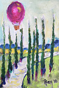 Good Morning Wine Country #1 Painting by Roxy Rich
