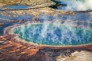 Grand Prismatic Spring, Yellowstone National Park #1 Photograph by The Yellowstone Collection
