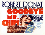 GREER GARSON and ROBERT DONAT in GOODBYE, MR. CHIPS -1939-, directed by SAM WOOD. #1 Photograph by Album