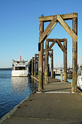Guest Mooring Dock at Port Gardne #1 Photograph by Cindy Shebley Guest Mooring Dock at Port Gardne #1 Photograph by Cindy Shebley