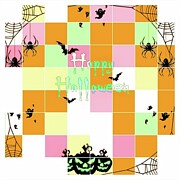 Halloween Card #1 Digital Art by Cherry Vercher