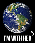 Im With Her Mother Earth #1 Digital Art by Flippin Sweet Gear