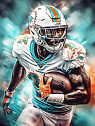 Jarvis Landry #1 Digital Art by Dieu Vuong Kha