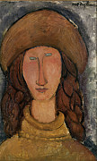 Jeanne Hebuterne 1918 #1 Painting by Amedeo Modigliani